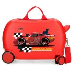Valise enfant - disney - cars - lightning mcqueen - rouge - 246l - 18kg
