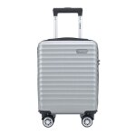 Valise cabine 40�30�20 cm valise de voyage trolley rigide en abs petite avec bagages � main � 4 roulettes ...
