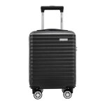 Valise cabine 40�30�20 cm valise de voyage trolley rigide en abs petite avec bagages � main � 4 roulettes ...
