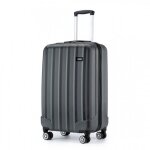 Kono valise cabine 55x35x20cm valise de voyage avec roulettes valise rigide trolley ultra l�g�re abs ...