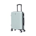 Valise cabine 55x35x25cm valise celims weekend ultra - lger abs cadenas 4 roues 360 vert pastel