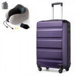 Kono valise de cabine 55x38x20cm valise rigides lgres avec trolley en abs valises de soute  4 roulettes ...