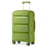 Kono valise cabine 55x40x20cm valise de voyage valise rigide en polypropyl�ne ultra � 4 roulettes avec ...