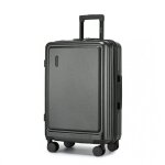 Kono valise cabine 57x38x22cm bagage en abs + pc valise rigide trolley lgre valise de voyage 4 roulettes ...