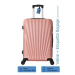 Valise cabine - adc - freeway - 55cm - abs rigide - 4 roues 360 - 39l