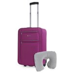 Valise cabine - itaca - t71950b - souple - 2 roulettes - imperm�able