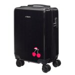 Valise - jet lag - cabine - rigide - noir