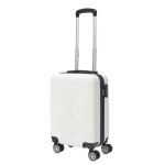 Valise - jet lag - cabine emboss�e - ananas - blanche