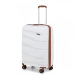 Kono valise cabine grande 76x50x31cm rigide polypropyl�ne l�ger portable valise de voyage � 4 roulettes ...