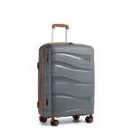 Kono valise cabine grande 76x50x31cm rigide polypropylène valise de voyage à 4 roulettes et serrure tsa ... Kono valise cabine grande 76x50x31cm rigide polypropylène valise de voyage à 4 roulettes et serrure tsa ...