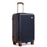 Kono valise cabine 55x38x19cm valise de voyage en abs valise rigide trolley ultra lgre bagage 4 roulettes ...