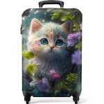 Valise cabine - noboringsuitcases - bagage � main 55x35x20cm - l�g�re et rigide - avec 4 roulettes - ...