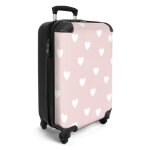 Valise cabine - noboringsuitcases - bagage  main 55x35x20cm - lgre et rigide - avec 4 roulettes - ...