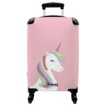 Valise enfant cabine - noboringsuitcases - bagage � main 55x35x20cm - l�g�re et rigide - avec 4 roulettes ...