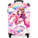 Valise enfant cabine - noboringsuitcases - bagage � main 55x35x20cm - l�g�re et rigide - avec 4 roulettes ...