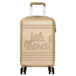 Valise cabine passe - partout rigide 55 cm - taupe - lm10711p