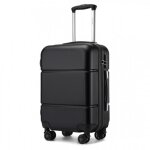 Kono valise cabine rigide abs bagages a cabine 54x37. 5x22cm avec 4 roulettes valise de voyage lgere ...
