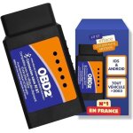 Valise de diagnostic obd2 - lit et efface les d�fauts moteur - support fran�ais 7 / 7j