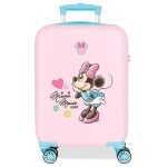 Valise enfant - disney - minnie imagine - 50cm - 284l - cadenas � combinaison int�gr�