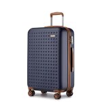 Kono valise grande 75x48x29cm valise de voyage en abs valise rigide trolley ultra lgre bagage 4 roulettes ...