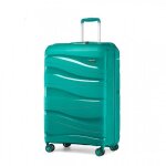 Kono valise grande 76x49x30cm rigide polypropyl�ne valise de voyage � 4 roulettes pivotantes et serrure ...