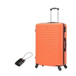Valise grande taille 75cm 23kg valise celims weekend roues 360 cadenas orange