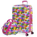 Valise moyenne fuchsia