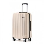 Kono valise moyenne taille valises 67x43. 5x25. 5cm valise de voyage avec roulettes l�gere rigide abs ...