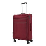 Valise � roulettes de taille moyenne 44x27x73cm - 4 roulettes 360� - toile souple - cadenas integr� - ...