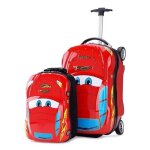 Valise et sac  dos enfant mcqueen - lger rsistant idal pour voyages et cole