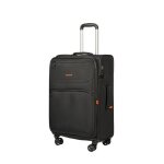 Valise souple - bemon - menton - 66cm - polyester - 4 roues doubles - extensible