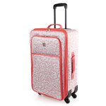 Valise souple grande taille � roulettes ultra l�g�re valise soute avion 23kg vali 771860 beige - corail ...