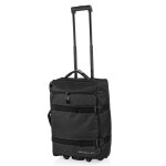 Valise souple � roulettes valise tissu � roulette sac de voyage � roulettes bagages cabin 701650 noir ...