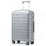 Valise trolley cabine 55x40x20cm bagage � main rigide en polypropyl�ne ultra l�ger � 4 roulettes avec ...