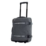 Valise trolley cabine souple vida vt6072 roullettes multi sangles dattache (gris chin (grey) s - cabine ...