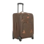 Valise de voyage cabine - kangol - 41cm - souple - 4 roulettes - marron