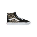 Vans chaussures montantes femme sk8 - hi noires en daim taille 40