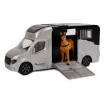 Jouet - van manen - 510211 - camion transporteur anémone - rose - avec lumière et son - 1 cheval Jouet - van manen - 510211 - camion transporteur anémone - rose - avec lumière et son - 1 cheval
