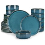 Vancasso vaisselle srie vega 24pcs dpoli  lintrieur et  lextrieur - modifi au four services de ...