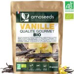 Vanille bio qualit� gourmet 20 gousses - amoseeds