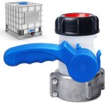 Vanne cuve 1000l plastiquevanne cuve dn40 62mmibc adaptateur universelpour robinet de vidangeciterne ...