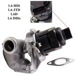 Vanne egr 5 broches avec joint pour moteurs 1. 6 hdi tdci ddis 110ch 90ch 75ch ? r�f 1618nr 9660276280 ...