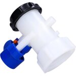 Vanne papillon pour cuve ibc mauser 1000l - vanne s60x6 - 76 mm - durable