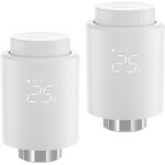 Vanne thermostatique radiateur sonoff zigbee 3. 0 - connect�e et intelligente 2 pack