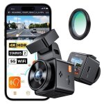 Vantrue element - 1 pro 4k dashcam voiture cam�ra embarqu�e mini wifi gps contr�le vocale fran�ais hdr ...