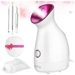 Vapeur visage vaporisateur sauna spa facial chaude nano ionique visage steamer humidificateur appareil ...