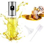 Vaporisateur huile air fryer spray huile dolive 100ml pulv�risateur huile cuisine avec brosse et entonnoir ...