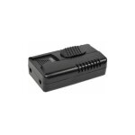 Variateur pied a curseur 150w 230v noir compatible led classe nergtique a