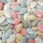 Variation drages chocolat couleur rose nacr / lavande / gris / ecru / blanc - 1kg