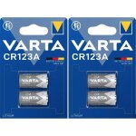 Varta cr123a (2 blisters de 2 batteries / 4 piles) Varta cr123a (2 blisters de 2 batteries / 4 piles)